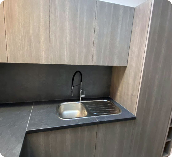 cuisine sur mesure en bois