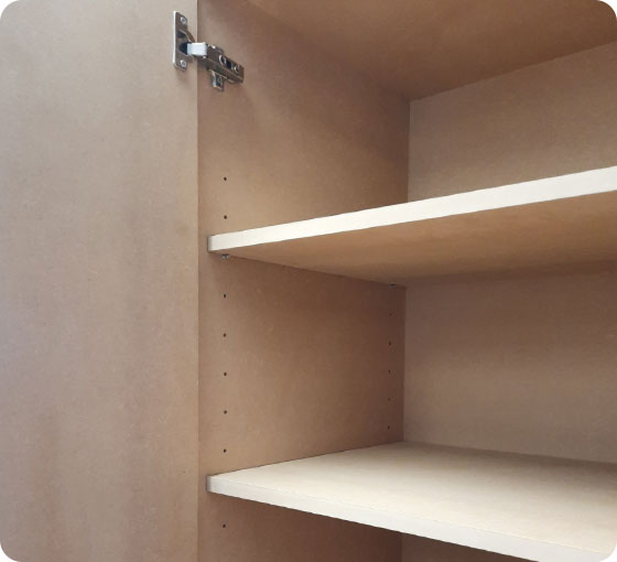 meuble sur mesure en mdf et rengagements