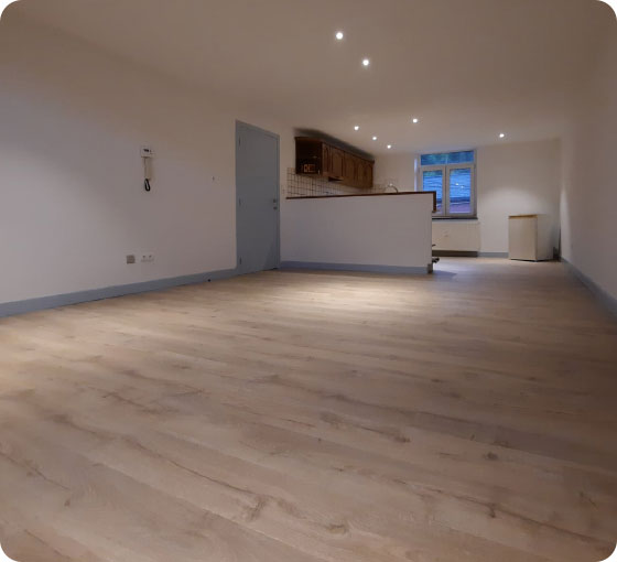 renovation et pose de parquet a theux
