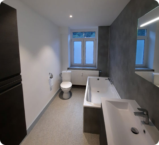 renovation de salle de bain dans la region de verviers
